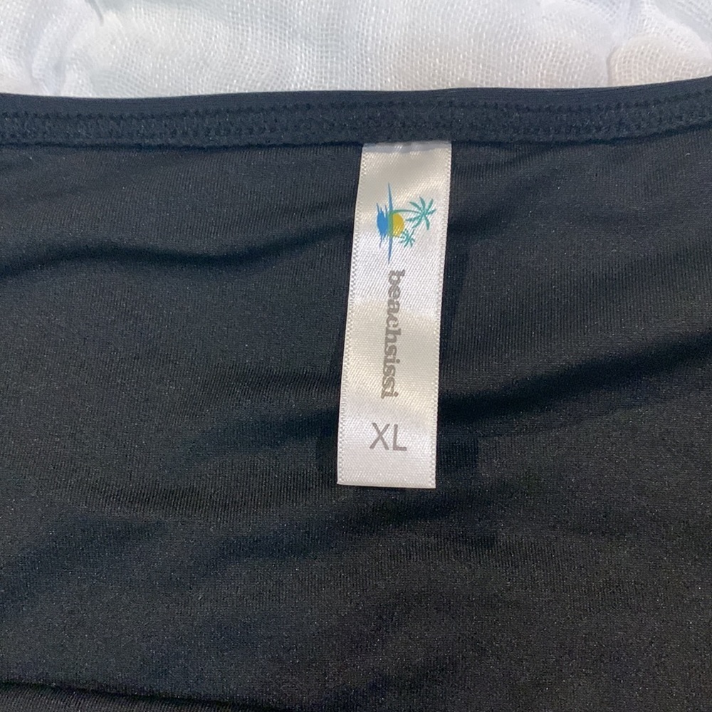 NWT Beachsissi Black Tankini, extra large - Picture 4 of 5